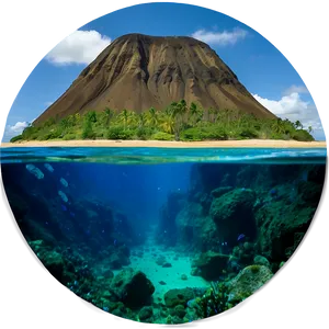 Hawaiian Islands Underwater Volcano Exploration PNG 8
