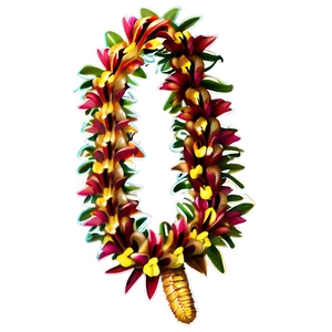 Hawaiian Lei D PNG image