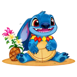 Hawaiian Luau Lilo And Stitch PNG 7 PNG