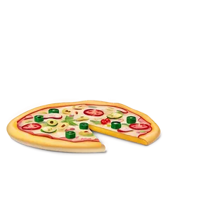 Hawaiian Pizza Cartoon PNG Xlx PNG