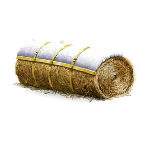 Hay Bale Seat PNG 06122024