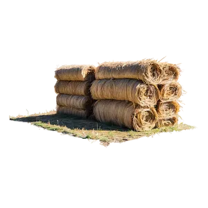 Hay Bundle Field PNG 21