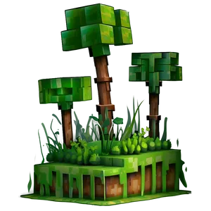 Hd Minecraft Grass Block Design Png 35 PNG image