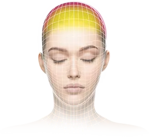 Headache Pain Mapping Illustration PNG image