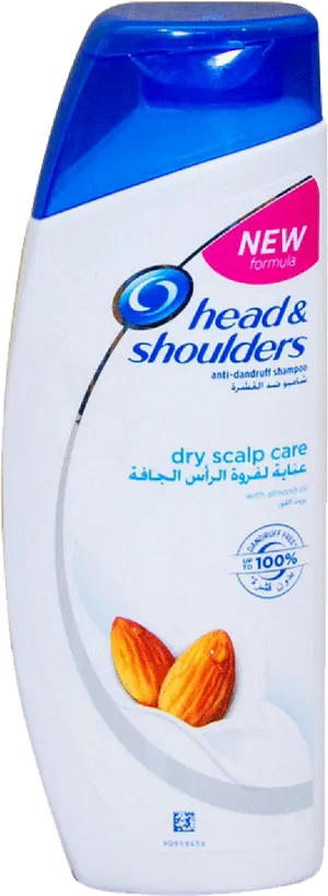 Headand Shoulders Dry Scalp Care Shampoo Bottle PNG image