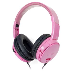 Headphones Pink Girly PNG 10