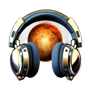 Headphones Space Theme Png Opx PNG image