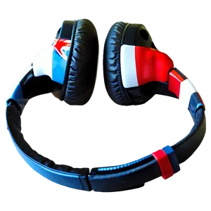 Headphones With Flag Design PNG 61