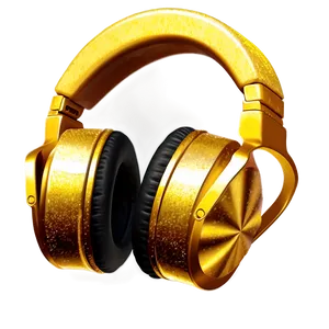 Headphones With Glitter Finish Png 05042024 PNG image