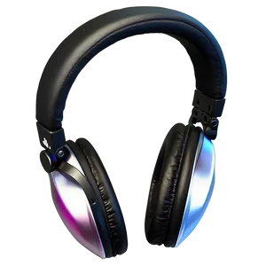 Headphones With Heart Design PNG 05042024