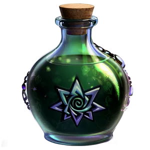 Healing Potion Bottle Png Wqg PNG image