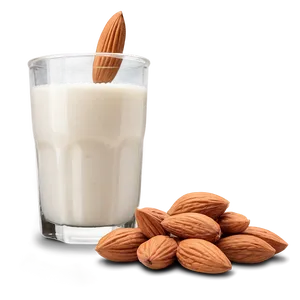 Healthy Almond Milk Recipe Png 06272024 PNG image