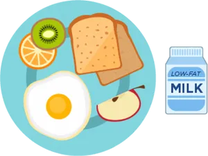 Healthy Breakfast Plate