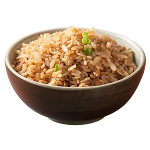 Healthy Brown Rice Fried Png 06262024 PNG image