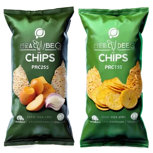 Healthy Chips Bag PNG 06132024
