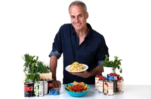 Healthy Cooking Demonstration PNG image