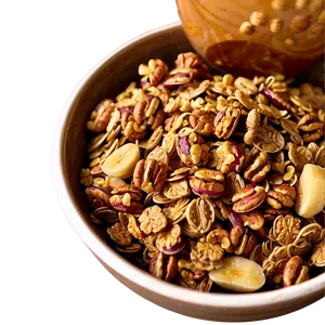 Healthy Granola Bowl PNG 87