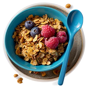 Healthy Granola Bowl Png Thv71 PNG image