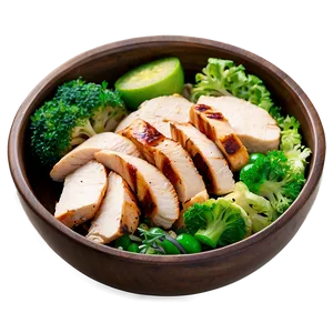 Healthy Grilled Chicken Bowl Png 06262024 PNG image