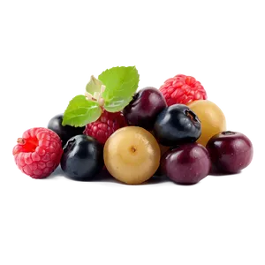 Healthy Organic Berry Mix PNG Yam PNG