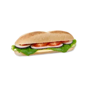 Healthy Sub Sandwich Png 06272024 PNG image