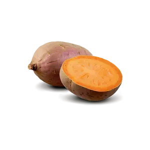 Healthy Sweet Potato PNG Cwh