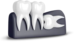 Healthy Teeth Representation PNG image