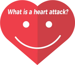 Heart Attack Information Graphic PNG image