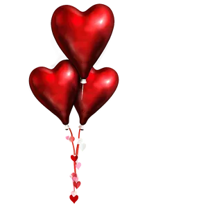 Heart Balloon Festive PNG Cos