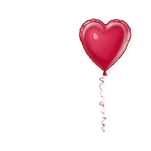 Heart Balloon Image PNG B