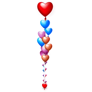 Heart Balloon In Sky PNG Dnp PNG