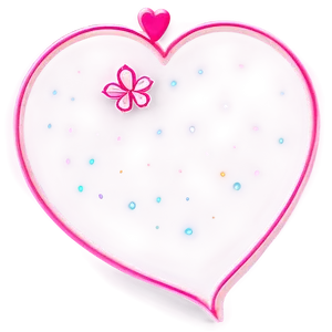 Heart Border For Engagement Png 5 PNG image