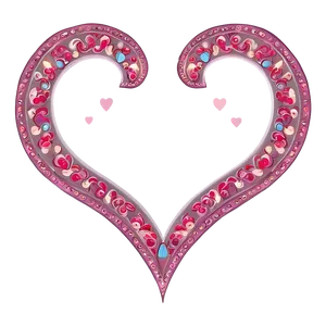 Heart Border For Invitation PNG 1 PNG