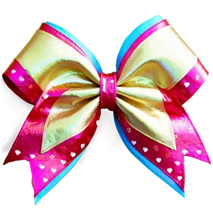 Heart Cheer Bow PNG Dcj6