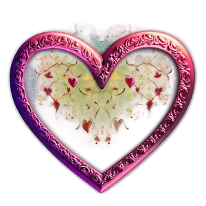 Heart Clipart Border Frame PNG Bpc