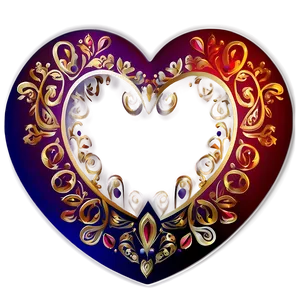Heart Clipart For Wedding PNG 05252024