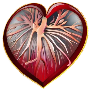 Heart Clipart In Nature Theme PNG Cxt8