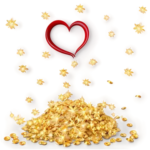 Heart Confetti Png 04292024 PNG image