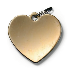 Heart Dog Tags Png 06212024 PNG image