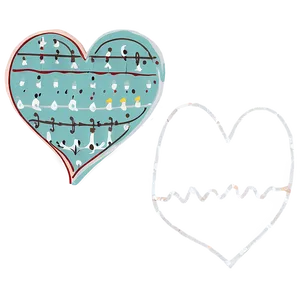 Heart Doodle Clipart Png 06262024 PNG image