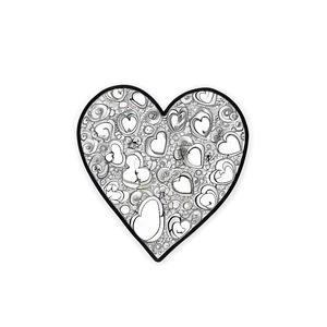 Heart Doodle For Crafts Png Xkt PNG image