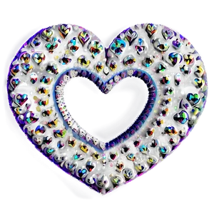 Heart Doodle Pattern PNG 74