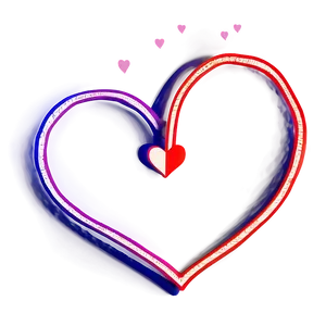 Heart Drawing Clipart PNG 06202024