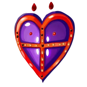 Heart Drawing Simple PNG Yam