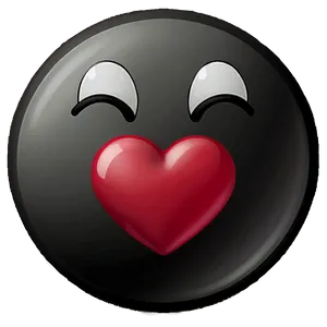 Heart Emoji Expression PNG A