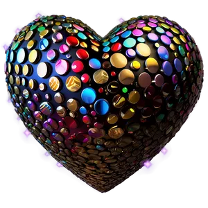 Heart Full Of Glitter Png 06272024 PNG image