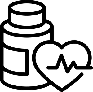 Heart Health Supplement Icon
