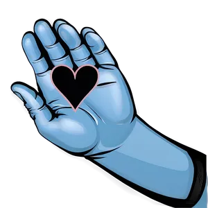 Heart In Hand Symbol PNG C