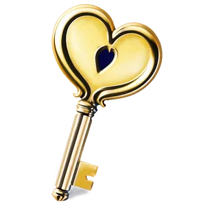 Heart Key Png Pxe PNG image