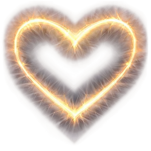 Heart Light Overlay PNG 06282024